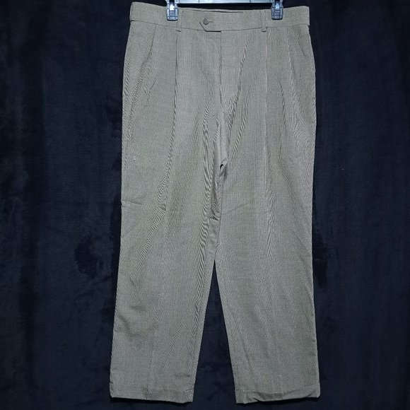 Stafford Men's‎ Dress Pants Size 36X30 Tan (Open to Offers)#1222 - Picture 1 of 7
